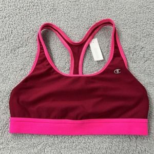 Champion Bra XL Sports Bra Hot Pink High Impact Support